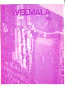 Magazine - Yearbook for Norwood High School/Secondary College, North Ringwood, Victoria, Weemala 1980