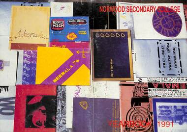 Magazine - Yearbook for Norwood High School/Secondary College, North Ringwood, Victoria, Weemala 1991