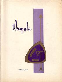 Magazine - Yearbook for Norwood High School/Secondary College, North Ringwood, Victoria, Weemala 1966