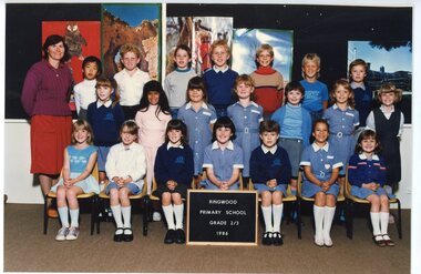 Photograph, Ringwood Primary School -Class photograph. Grade 2/3 1986