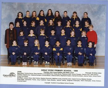 Photograph, Great Ryrie Primary School -1999. Choir