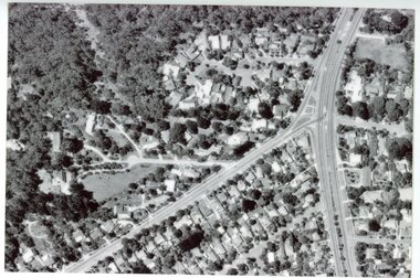 Photograph, Air photograph Homebush Court area Ringwood1970
