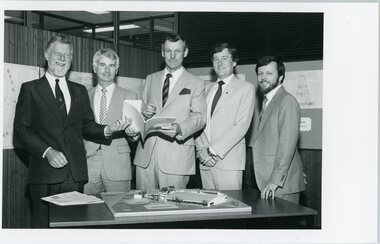 Photograph, Ringwood Councillors - Management Executive 1985