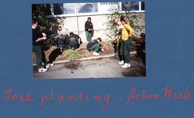 Photograph, Southwood Primary School - Arbor Week, 1995