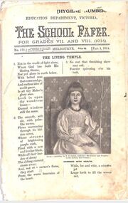 Booklet, Education Department Victoria - The School Paper, 1914