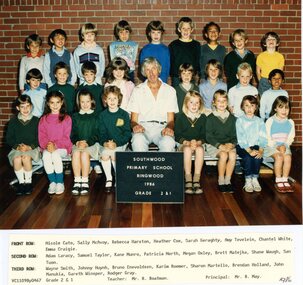 Photograph, Southwood Primary School Grades 1&2, 1986, Class photo