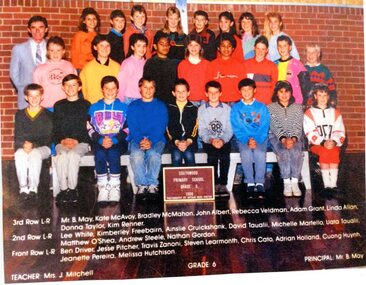 Photograph, Southwood Primary School Grade 6, 1988, Class photo