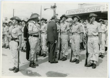 Photograph, Proclamation of City of Ringwood, 1960