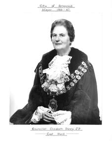 Photograph, City of Ringwood Mayor 1966 -67