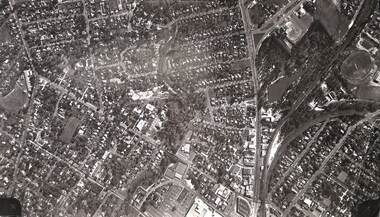 Photograph, Aerial view of Ringwood -1972