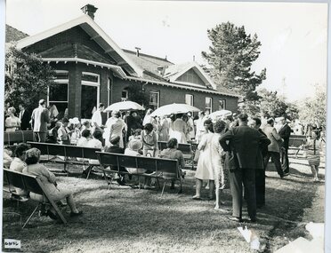 Photograph, Opening of St Pauls Anglican Church- Warrandyte Road, Ringwood 1970