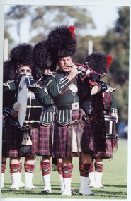 Photograph, Ringwood Highland Games -1998. Highland Band members (Unidentified)