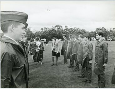 Photograph, Ringwood Highland Games -1998. Inspecting Cadets