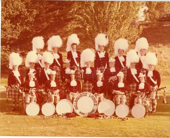 Photograph, Ringwood Highland Games -1998. Melbourne Ladies Pipe Band
