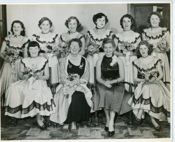Photograph, Ringwood Mayoral Ball 1954. Country Dancing