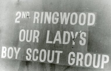 Photograph, 2nd Ringwood Our Ladies Scout Group in 1956