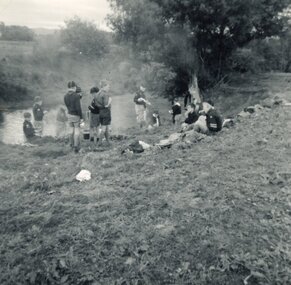 Photograph, 2nd Ringwood Scout Group at Tarrawarra Abbey 1960