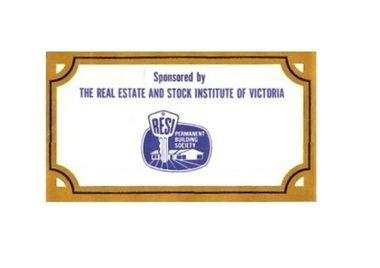 Document - Correspondence, REIV Proposal - History of Land Subidivision in Melbourne 1880-1960