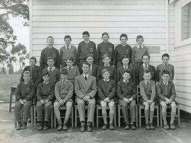 Photograph - Group, Ringwood Technical School 1959 Form 1C