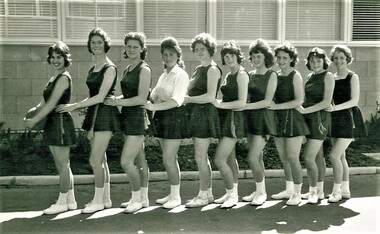 Photograph - Group, Ringwood Technical School 1961 Girls Basketball, c 1961