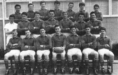 Photograph - Group, Ringwood Technical School 1962 Snr Football, c 1962