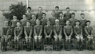 Photograph - Group, Ringwood Technical School 1963 Form 1B