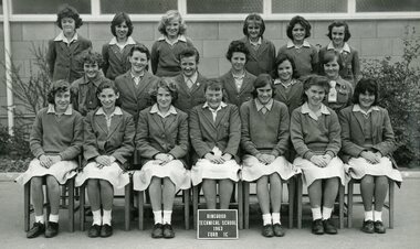 Photograph - Group, Ringwood Technical School 1963 Form 1C