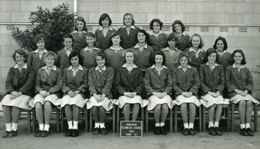 Photograph - Group, Ringwood Technical School 1963 Form 1E