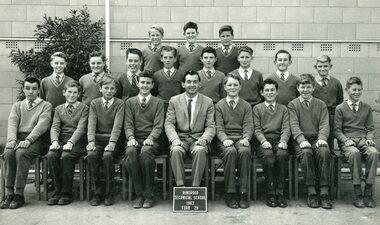 Photograph - Group, Ringwood Technical School 1963 Form 2D, c 1963
