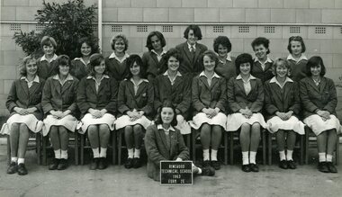 Photograph - Group, Ringwood Technical School 1963 Form 2E