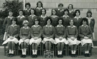 Photograph - Group, Ringwood Technical School 1963 Form 3D, c 1963