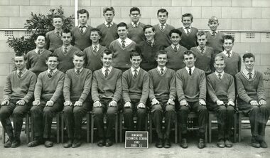 Photograph - Group, Ringwood Technical School 1963 Form 3J, c 1963