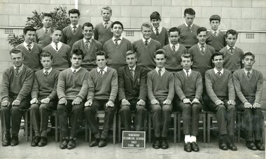 Photograph - Group, Ringwood Technical School 1963 Form 4D, c 1963