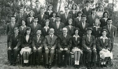 Photograph - Group, Ringwood Technical School 1963 Prefects
