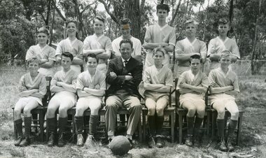 Photograph - Group, Ringwood Technical School 1963 Soccer, c 1963