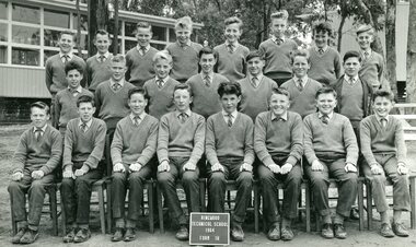 Photograph - Group, Ringwood Technical School 1964 Form 1K, c 1964