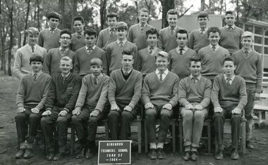 Photograph - Group, Ringwood Technical School 1964 Form 3F, c 1964