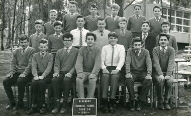 Photograph - Group, Ringwood Technical School 1964 Form 3H, c 1964