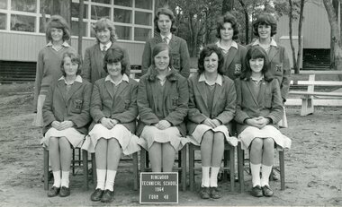 Photograph - Group, Ringwood Technical School 1964 Form 4B, c 1964