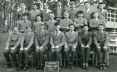 Photograph - Group, Ringwood Technical School 1964 Form 4E, c 1964