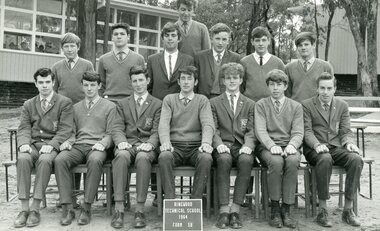 Photograph - Group, Ringwood Technical School 1964 Form 5B, c 1964