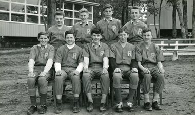 Photograph - Group, Ringwood Technical School 1964 Baseball, c 1964