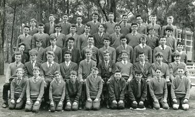 Photograph - Group, Ringwood Technical School 1964 Male Athletics, c 1964