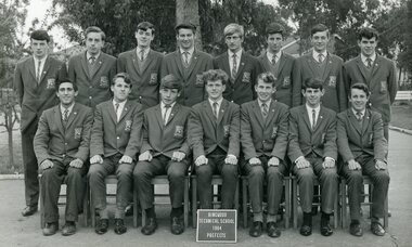 Photograph - Group, Ringwood Technical School 1964 Male Prefects, c 1964