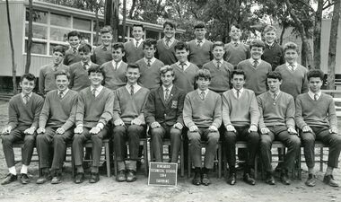 Photograph - Group, Ringwood Technical School 1964 Male Swimming, c 1964