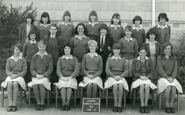 Photograph - Group, Ringwood Technical School 1965 Form 1E, c 1965