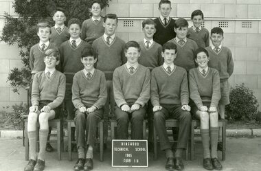 Photograph - Group, Ringwood Technical School 1965 Form 1H, c 1965