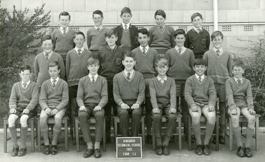 Photograph - Group, Ringwood Technical School 1965 Form 1J, c 1965