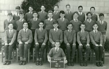 Photograph - Group, Ringwood Technical School 1965 Form 2B, c 1965