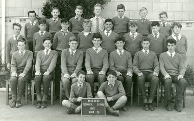 Photograph - Group, Ringwood Technical School 1965 Form 2D, c 1965